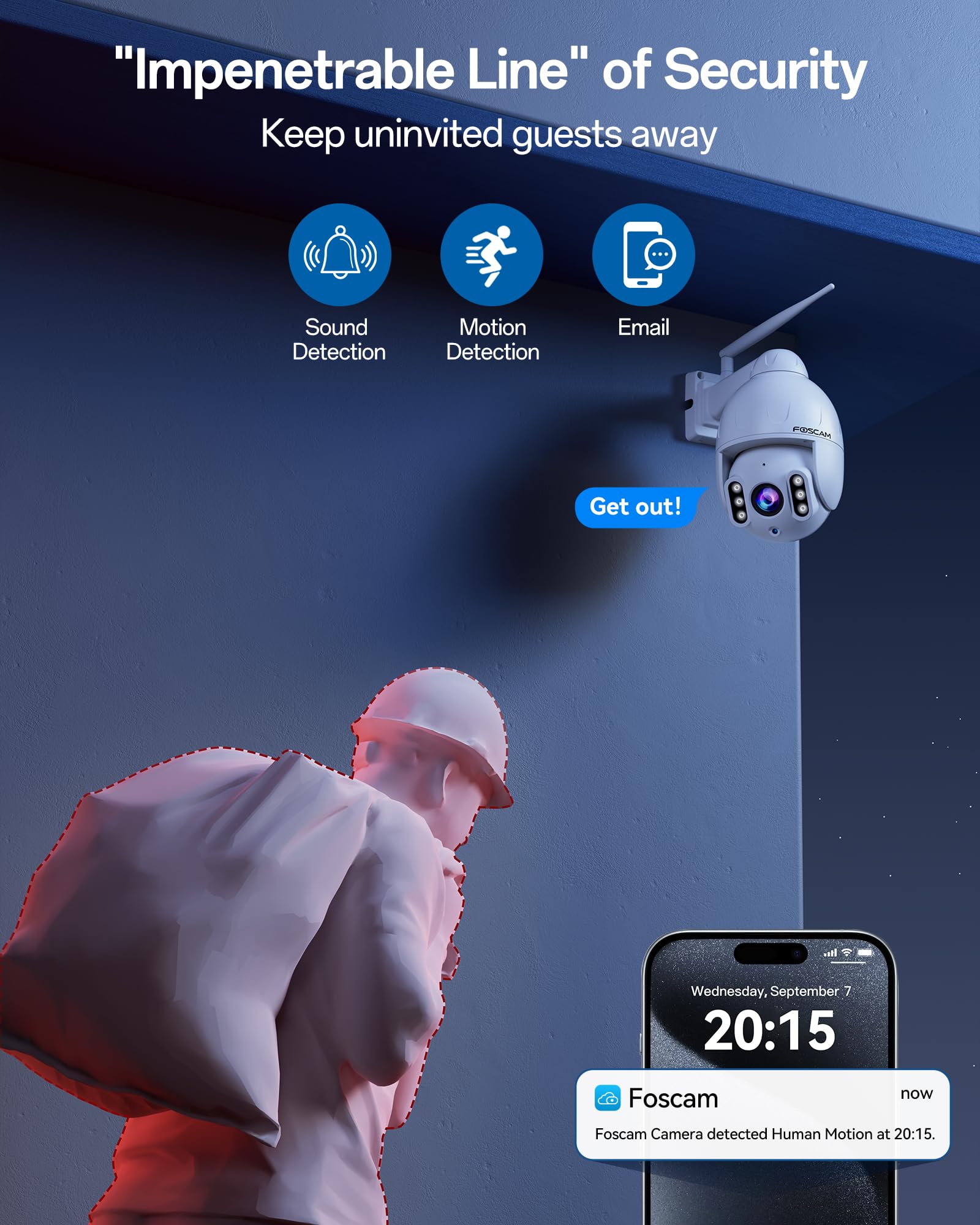 Amazon.com : FOSCAM SD4 2k 4MP Outdoor Security Camera, 5G/2.4GHz